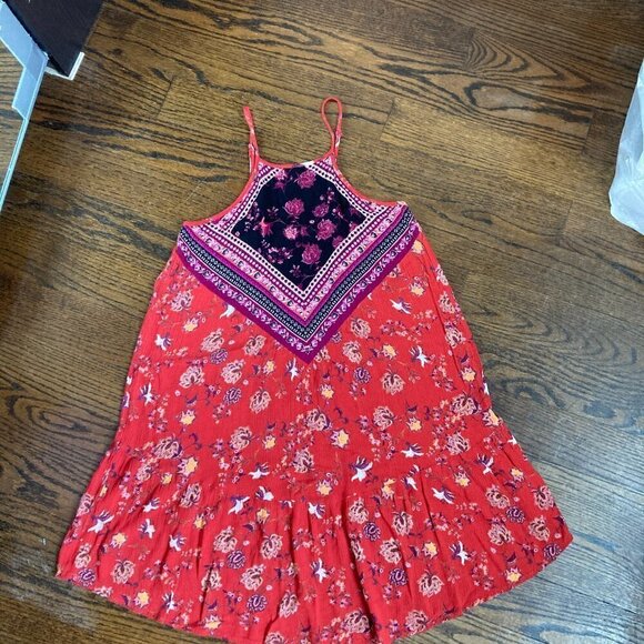 American Eagle Outfitters /Halter Neck/ Sleeveless Dress /Size  S /Boho - Picture 2 of 7